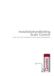 Quooker Scale Control Installatiehandleiding