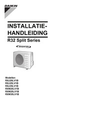 Daikin RXM25LV1B Installatiehandleiding