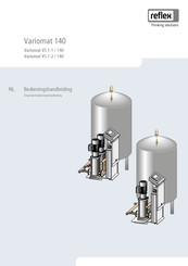 Reflex Variomat VS 1-1/140 Bedieningshandleiding