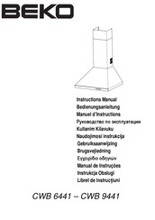 Beko CWB 6441 Gebruiksaanwijzing