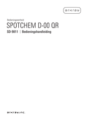 Arkray SPOTCHEM D-00 QR SD-9811 Bedieningshandleiding