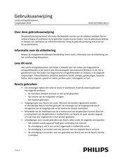 Philips Lumify Gebruiksaanwijzing