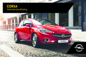 Opel CORSA 2016 Gebruikershandleiding