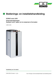 REMKO LWM Series Bedienings- En Installatiehandleiding