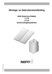 Nefit SolarLine Pakket 2-110 Montage- En Gebruikershandleiding