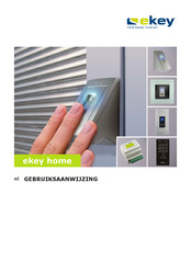 eKey home Gebruiksaanwijzing