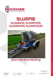 Kormee SLURPIE SL20BTKS35 Gebruikershandleiding