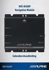 Alpine NVE-M300P Gebruikershandleiding