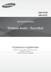 Samsung HW-H750 Gebruikershandleiding