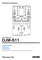 PIONEER DJ DJM-S11 Gebruikershandleiding