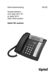 TIPTEL 83 system Gebruiksaanwijzing