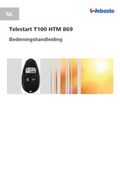 Webasto Telestart T100 HTM Bedieningshandleiding