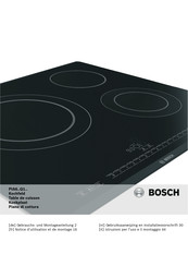 Bosch PIA6 Q1 Series Gebruiksaanwijzing En Installatievoorschrift