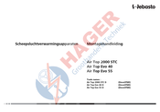 Webasto Air Top Evo 55 D Montagehandleiding