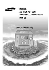 Samsung MM-S8 Gebruiksaanwijzing