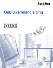 Brother PDS-6000F Gebruikershandleiding