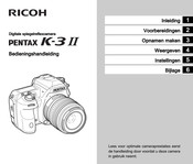 Ricoh Pentax K-3 II Bedieningshandleiding