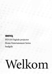 BenQ Home Entertainment PE5120 Snelgids