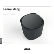 Loewe klang 5 Gebruiksaanwijzing