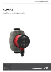 Grundfos ALPHA2 15-80 130 Installatie- En Bedieningsinstructies