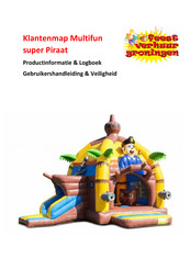 Feestverhuur Groningen Multifun super Piraat Gebruikershandleiding