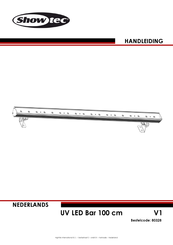 SHOWTEC UV LED Bar 100 cm Handleiding