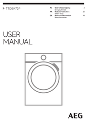 AEG T7DBK73P Gebruiksaanwijzing