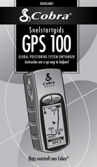 Cobra GPS 100 Snelstartgids