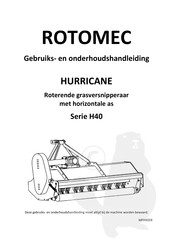 Rotomec H40 Series Gebruikers- En Onderhoudshandleiding