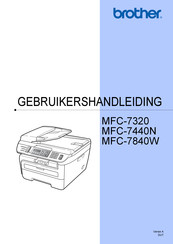 Brother MFC-7840W Gebruikershandleiding