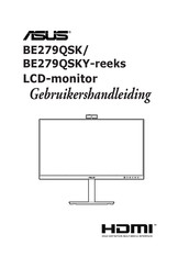 ASus BE279QSK Series Gebruikershandleiding