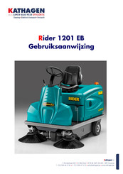 Eureka Rider 1201 EB Gebruiksaanwijzing