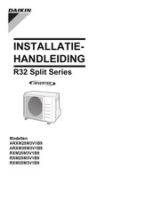 Daikin RXM35M3V1B9 Installatiehandleiding