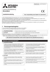 Mitsubishi Electric Lossnay PZ-61DR-E Installatiehandleiding