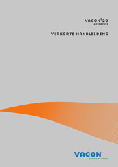 Vacon 20 Verkorte Handleiding