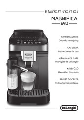 DeLonghi Magnifica EVO ECAM29X.6Y Gebruiksaanwijzing