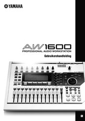 Yamaha AW1600 Gebruikershandleiding