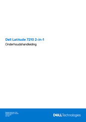 Dell Latitude 7210 2-in-1 Onderhoudshandleiding