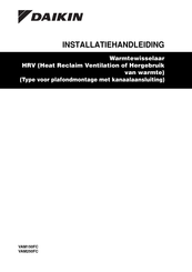 Daikin VAM150FC Installatiehandleiding