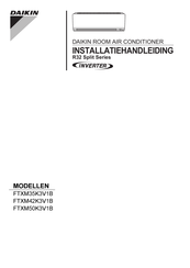 Daikin FTXM50K3V1B Installatiehandleiding