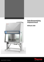 Thermo Scientific HERAsafe 2030i Gebruiksaanwijzing