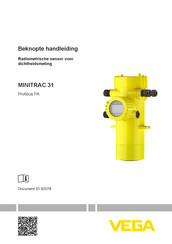 Vega MINITRAC 31 Handleiding