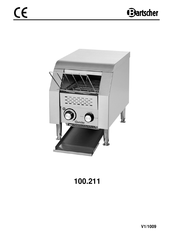 Bartscher 100.211 Gebruiksaanwijzing