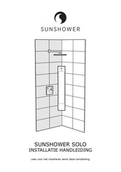 Sunshower SOLO Installatiehandleiding