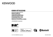 Kenwood KMM-BT502DAB Gebruiksaanwijzing