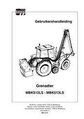 HERDER MBK513LS Gebruikershandleiding