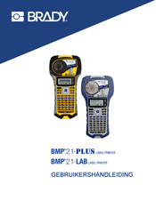 Brady BMP21-LAB Gebruikershandleiding