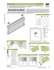 LuxaFlex 25/1100 Montagehandleiding