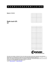 Conrad 61 33 32 Gebruiksaanwijzing