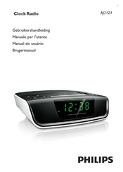 Philips AJ3121 Gebruikershandleiding